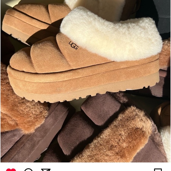 UGG Tazzlita Slippers Chestnut 7 NEW in Box - Picture 9 of 12